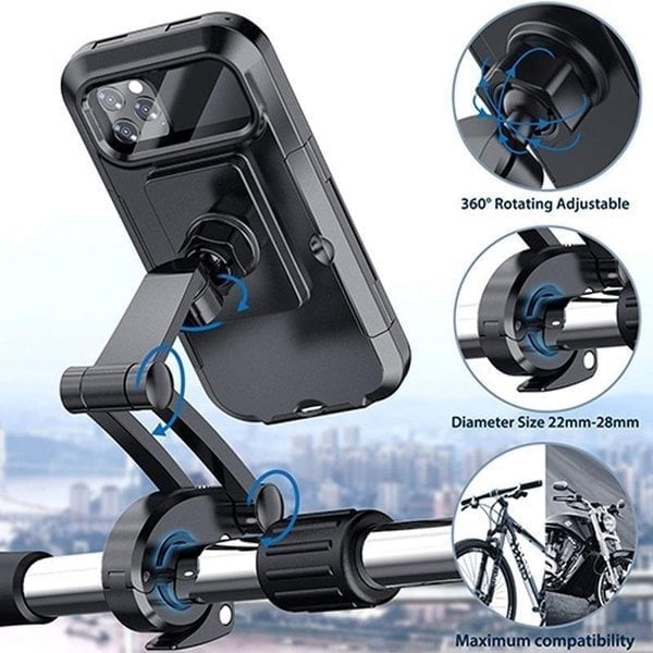 ✨Waterproof Bicycle & Motorcycle Phone Holder