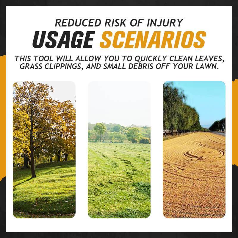 🍂 Save 50%🧹 Telescopic Garden Rake – Adjustable reach & durable tines ✨