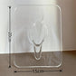 🖼️ Photo Frame Shaped Clear Flower Vase