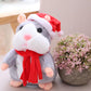 🐹 50% OFF! ✨ Talking Hamster Plush Toy – Repeats Everything You Say, Auto Head Shaking & Touch Response – Hilarious Interactive Gift for Kids, Pets & Adults 🎁