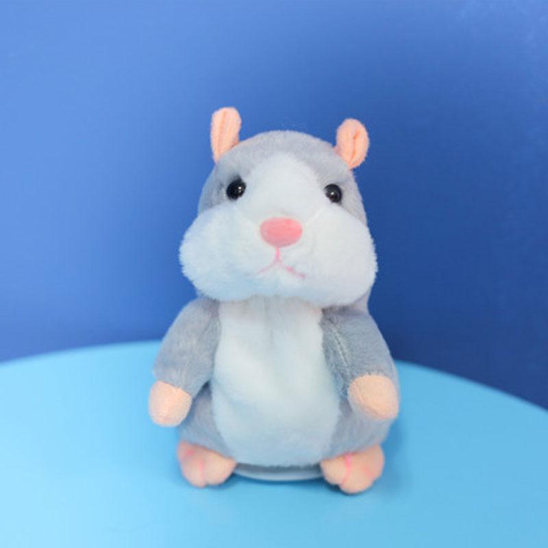 🐹 50% OFF! ✨ Talking Hamster Plush Toy – Repeats Everything You Say, Auto Head Shaking & Touch Response – Hilarious Interactive Gift for Kids, Pets & Adults 🎁