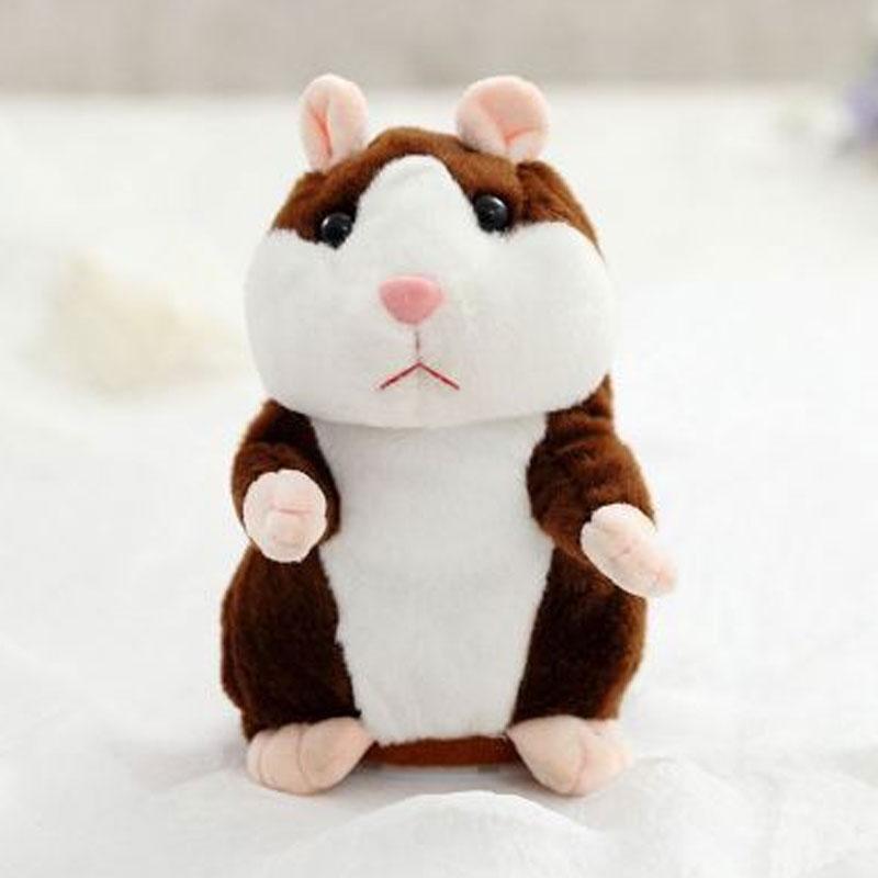 🐹 50% OFF! ✨ Talking Hamster Plush Toy – Repeats Everything You Say, Auto Head Shaking & Touch Response – Hilarious Interactive Gift for Kids, Pets & Adults 🎁