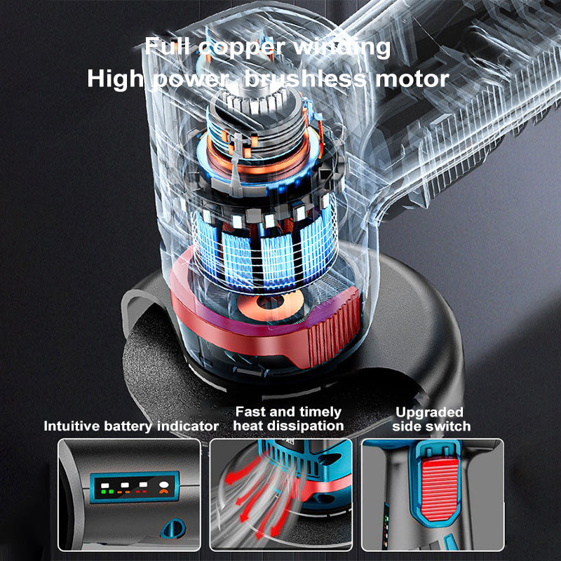 🔩 LIMITED‑TIME 50% OFF! ⚡ Compact Brushless Grinder – High‑Efficiency, Lightweight, Multi‑Purpose ✨