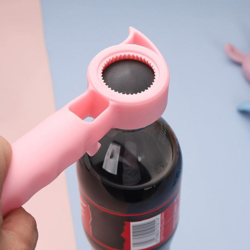 🎁 Buy 2 Get 1 Free! 🍺 4-in-1 Multi-Function Bottle Opener – Beer Cap Remover & Kitchen Bar Tool for Everyday Use