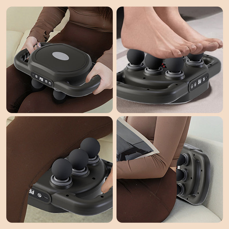 💆‍♂️ 49% OFF! 🔥 Multi-Functional Automatic 12-Head Muscle Massage Gun – Relaxation & Pain Relief ✨
