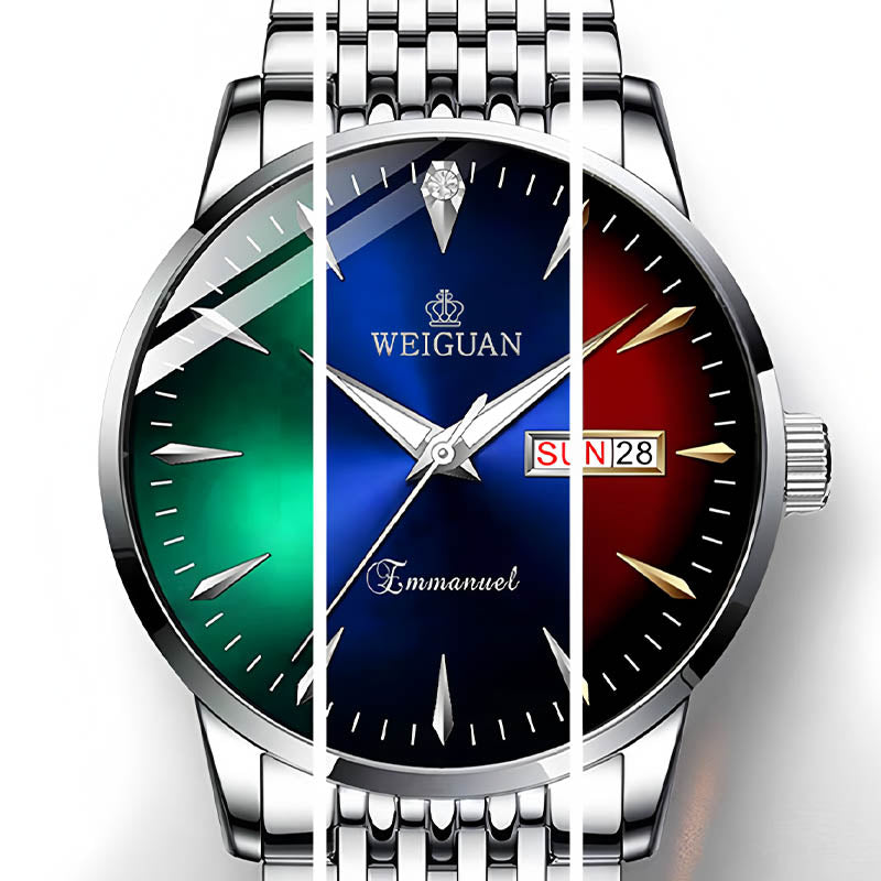 ⌚3ATM Water Resistance + Luminous Dial! 24/7 Confidence on the Wrist for the Professional Gentleman