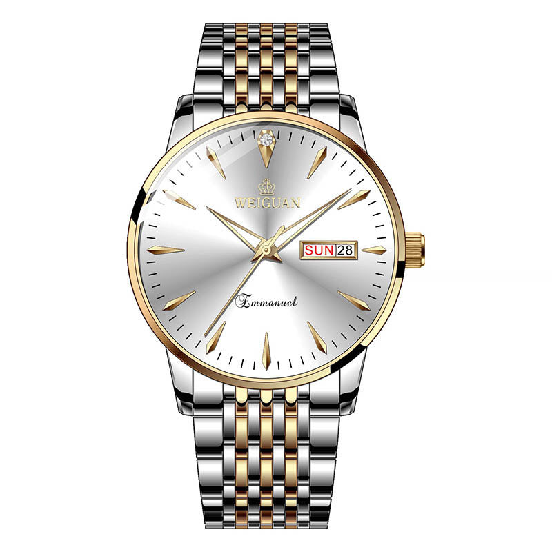 ⌚3ATM Water Resistance + Luminous Dial! 24/7 Confidence on the Wrist for the Professional Gentleman