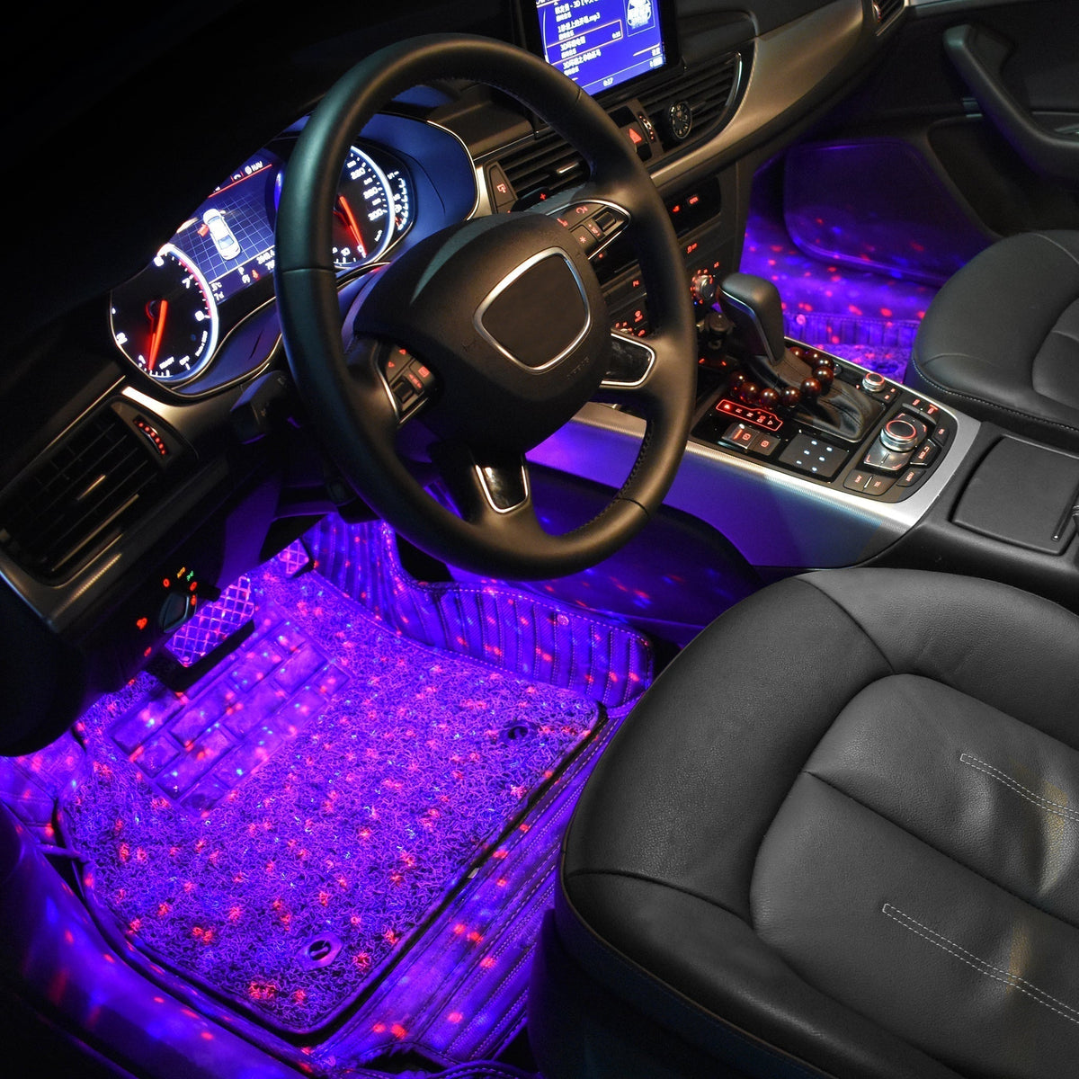 ⏳Time-limited Special⌛Car Interior USB Star Light 4 PCS(7 Color Voice Control with Remote Control)