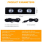 ⏳Time-limited Special⌛Car Interior USB Star Light 4 PCS(7 Color Voice Control with Remote Control)