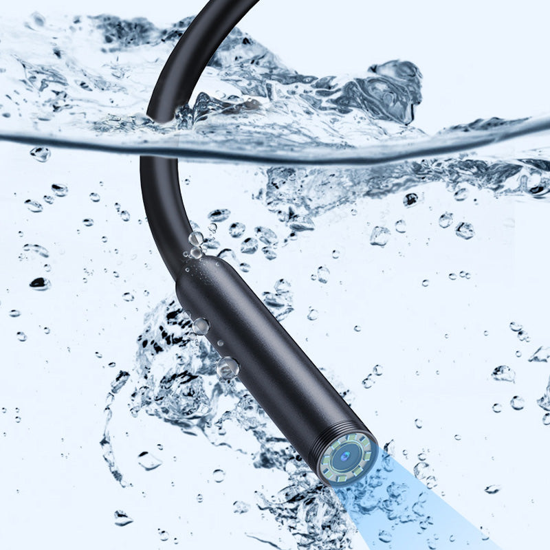 🥳 Waterproof HD Endoscope Camera – 200W HD, 8mm probe. Type-C/Micro/Lightning – plug & play with 99% phones. Ideal for tight spaces! 🔌✨