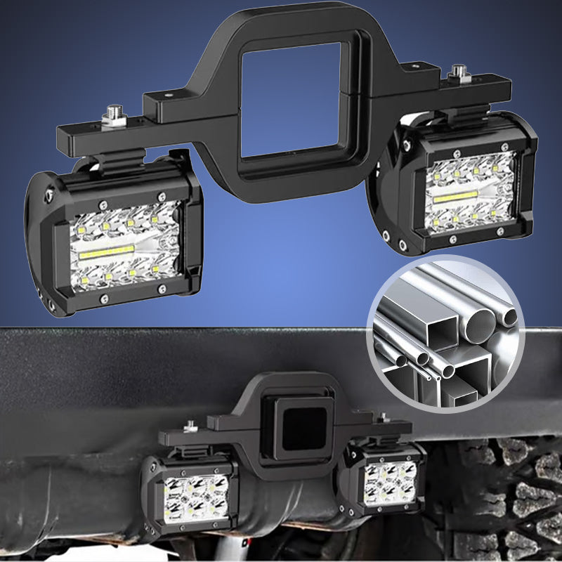 🚗 50% OFF NOW! 🔦 Tow Hitch Reverse Light Bracket – High-Quality Alloy, Universal Fit & Easy Install – Boosts Rear Visibility 🛡️