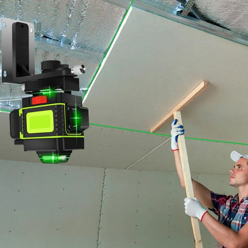 📢📢50% OFF !! ⏰16 Lines Green Light Laser Level Self Leveling Tool🎉