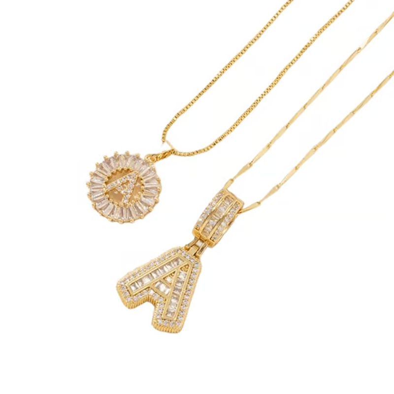 💍Last Day 50% OFF💍 Initial Letter Pendant Necklaces-Best Gift for your friends💝
