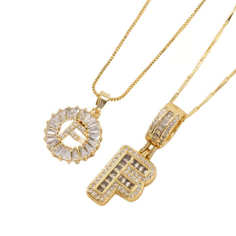 💍Last Day 50% OFF💍 Initial Letter Pendant Necklaces-Best Gift for your friends💝