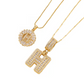 💍Last Day 50% OFF💍 Initial Letter Pendant Necklaces-Best Gift for your friends💝