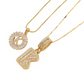 💍Last Day 50% OFF💍 Initial Letter Pendant Necklaces-Best Gift for your friends💝