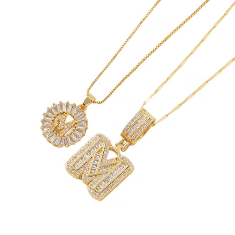 💍Last Day 50% OFF💍 Initial Letter Pendant Necklaces-Best Gift for your friends💝