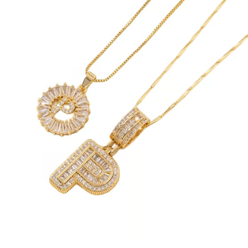 💍Last Day 50% OFF💍 Initial Letter Pendant Necklaces-Best Gift for your friends💝