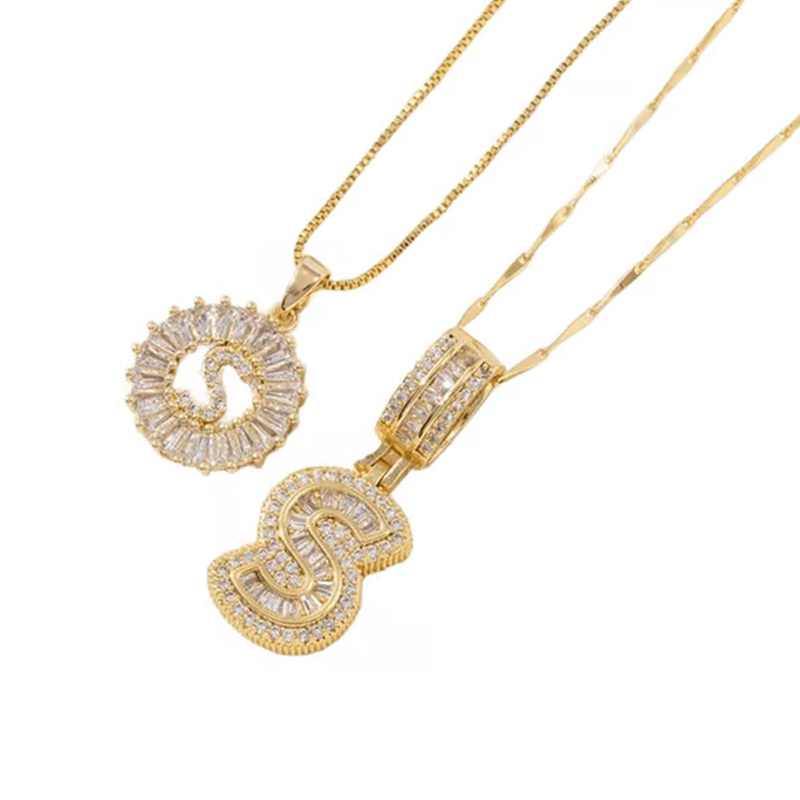 💍Last Day 50% OFF💍 Initial Letter Pendant Necklaces-Best Gift for your friends💝