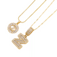 💍Last Day 50% OFF💍 Initial Letter Pendant Necklaces-Best Gift for your friends💝
