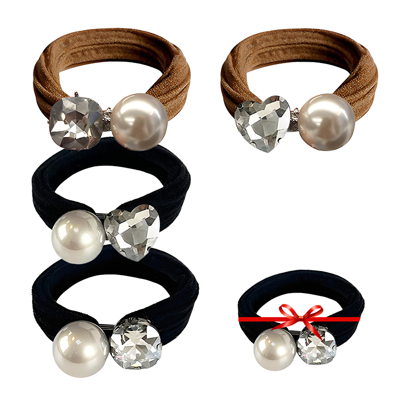 High-Elasticity Loop Hair Tie For Ponytails (50% OFF)