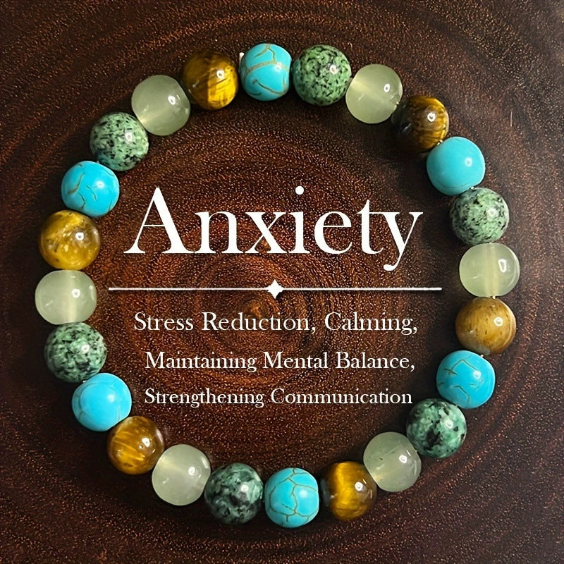 Natural Stone Bead Bracelet