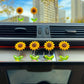 Sunflower Car Ornaments