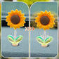 Sunflower Car Ornaments