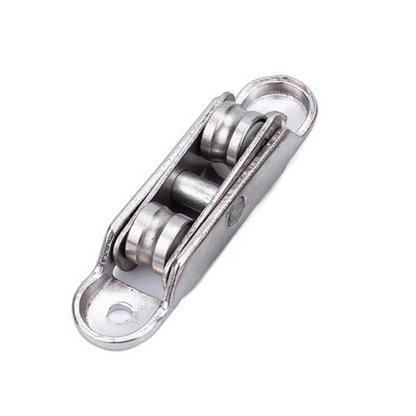 🎅 Hot Sale 49% OFF 🔥80/88 Zinc Alloy Pulley for PVC Windows & Doors