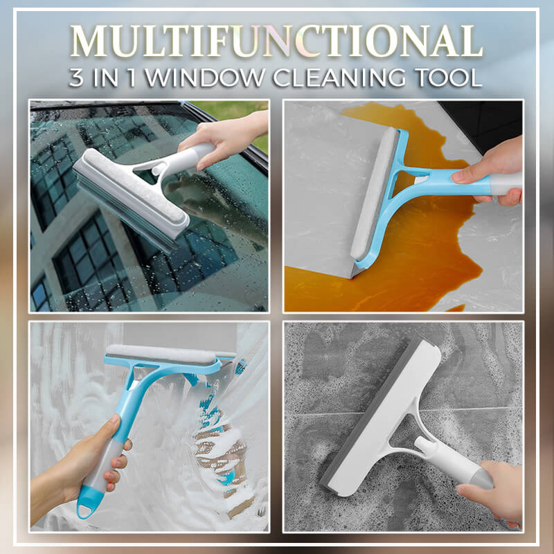 🧽 50% OFF NOW ✨ 3-in-1 Cleaning Kit — Spray, Scrub & Wipe Glass Streak-Free 🚗