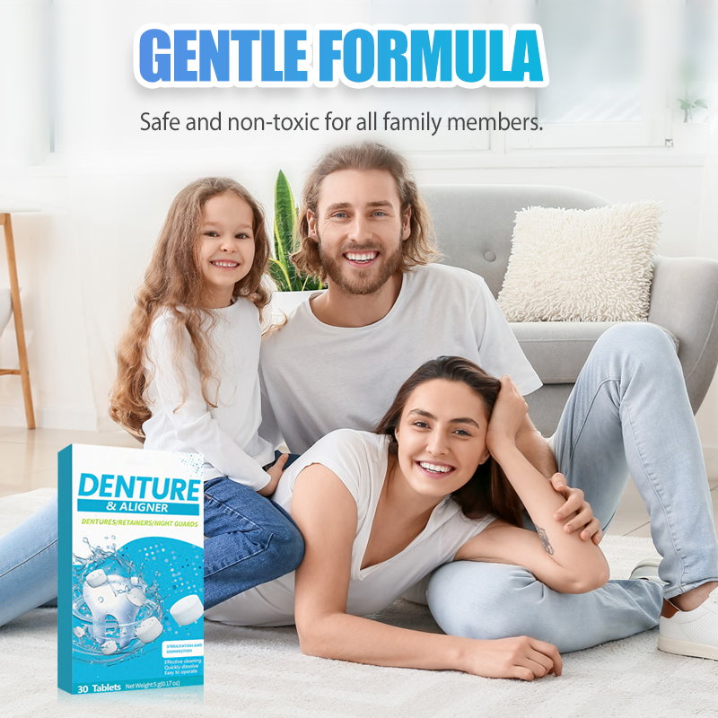 Retainers & Dentures Effervescent Cleaning Tablets