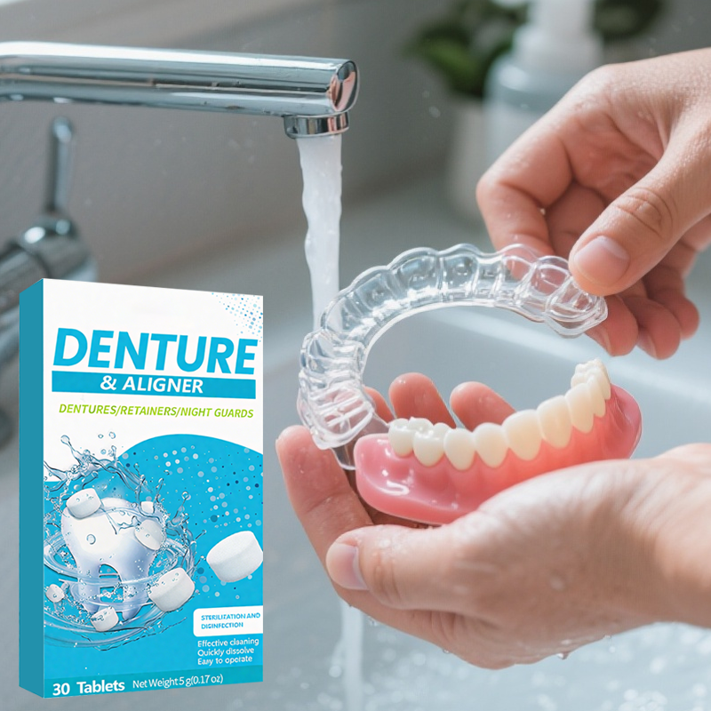 Retainers & Dentures Effervescent Cleaning Tablets