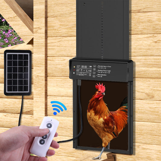 Solar Automatic Chicken Coop Door