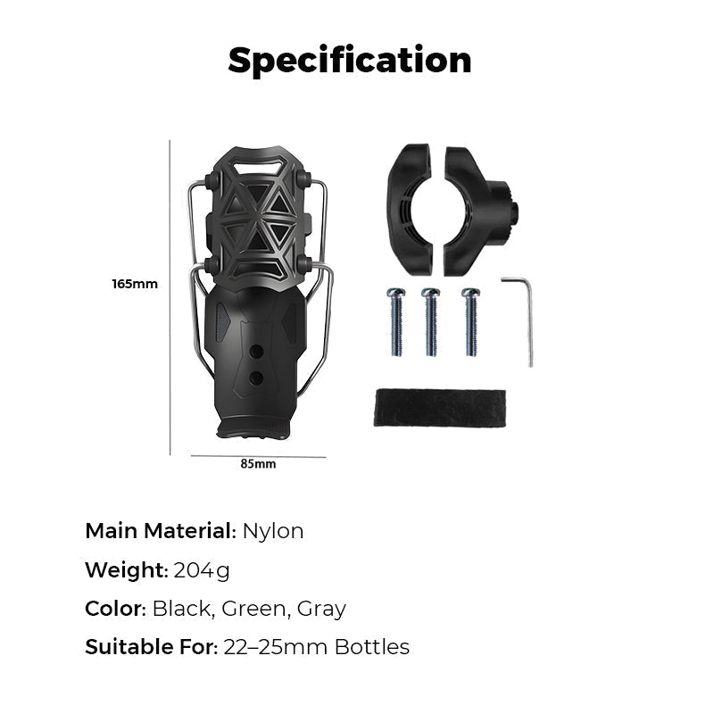 🚴 LIMITED-TIME 50% OFF! 💥 Adaptive Cycling Bottle Holder – Secure Fit, Easy Maintain, Lightweight ✨