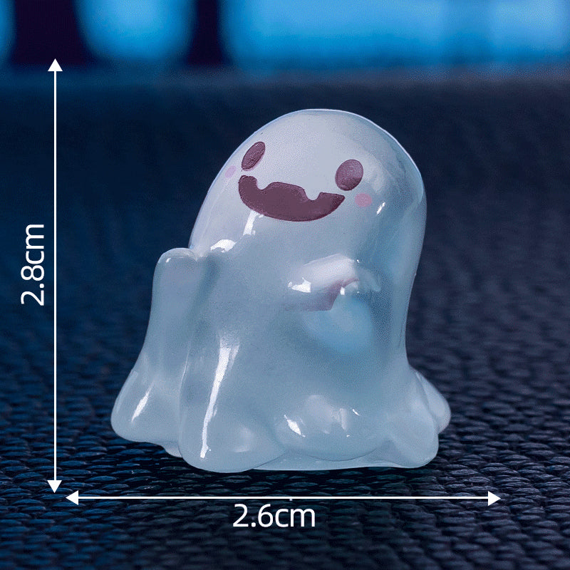 👻Cute Glow-in-the-Dark Mini Ghost Figurines (50% OFF)