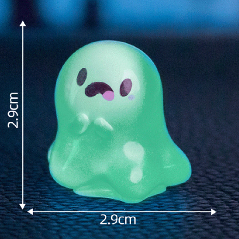 👻Cute Glow-in-the-Dark Mini Ghost Figurines (50% OFF)