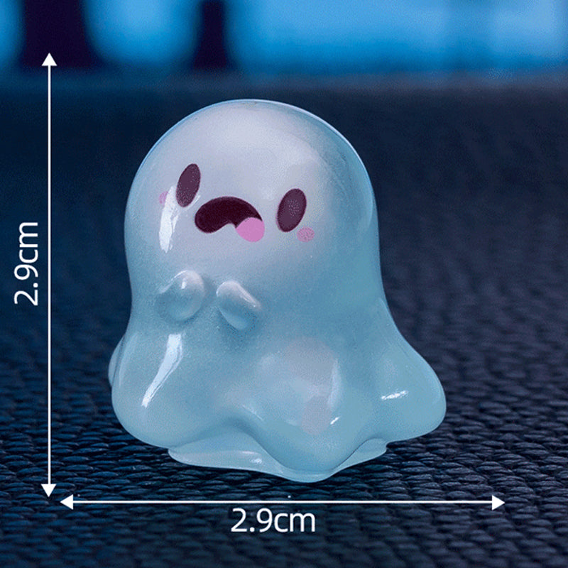 👻Cute Glow-in-the-Dark Mini Ghost Figurines (50% OFF)