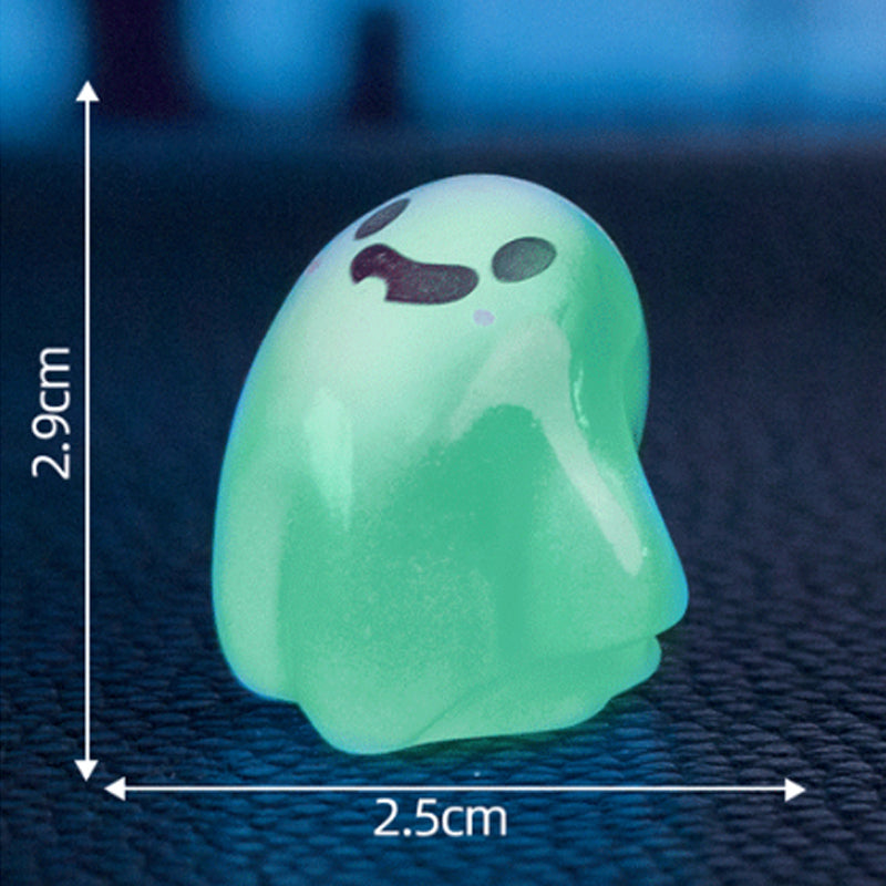 👻Cute Glow-in-the-Dark Mini Ghost Figurines (50% OFF)