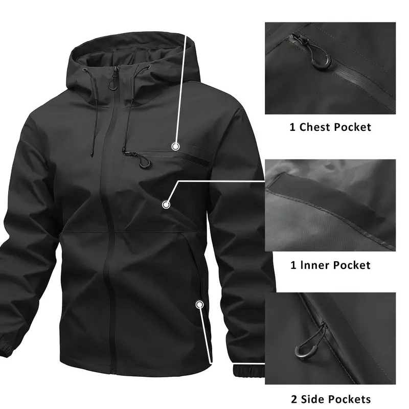 🔥LAST DAY SALE- 49% OFF⛰️Outdoor Sports Solid Color Jacket For Men and Women