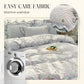 Fresh Ruffled Edge Trim Bedding Set