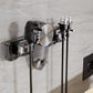 4-Slot Toothbrush Rack with Vacuum Suction