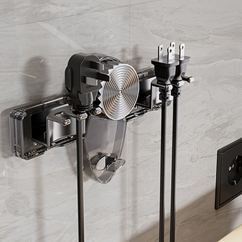 4-Slot Toothbrush Rack with Vacuum Suction