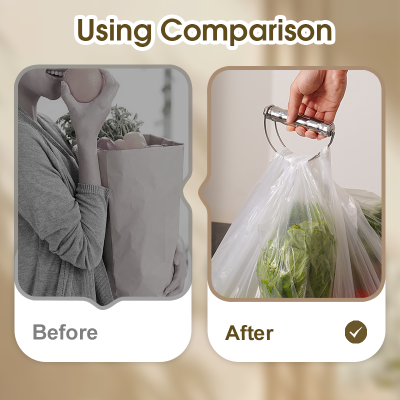 Stainless Steel Grocery Lifter For Shopping（50% OFF）