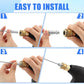 Heavy Duty Hose High-Pressure Washer Spray Nozzle Kit for Drum Washing Machine