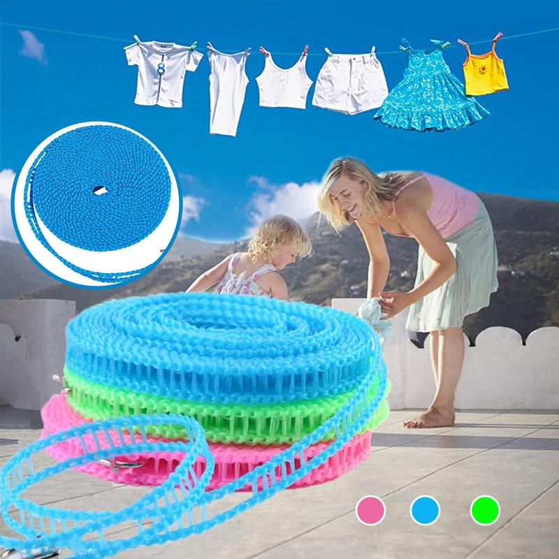 🧺 LIMITED-TIME 50% OFF 🏆 Portable Travel Clothesline — Windproof, Non-Slip, Sturdy, Fits Anywhere