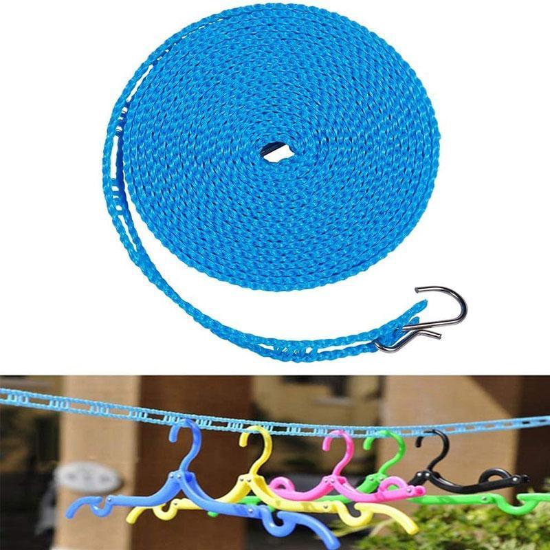 🧺 LIMITED-TIME 50% OFF 🏆 Portable Travel Clothesline — Windproof, Non-Slip, Sturdy, Fits Anywhere