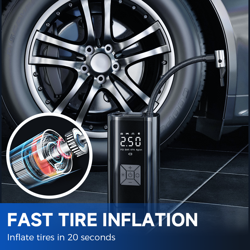 🎁 Hot Sale 50% OFF 🔥Portable Electric Tyre Inflator