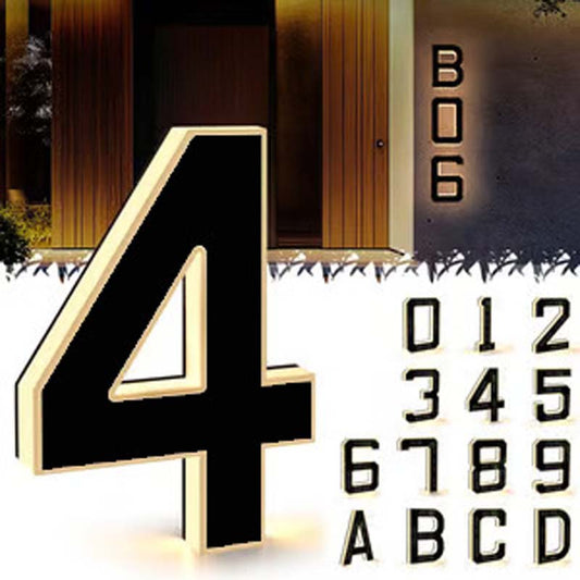 🏠✨Waterproof LED House Numbers for Outside (50% OFF)