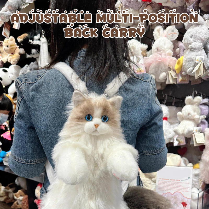 👚 55% OFF HOT SALE! ✨Cute Cat Plush Backpack