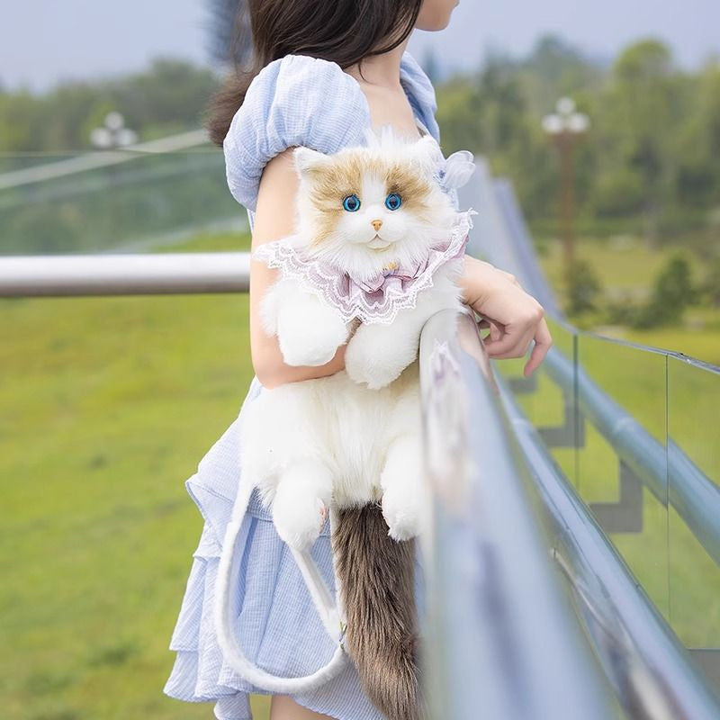 👚 55% OFF HOT SALE! ✨Cute Cat Plush Backpack